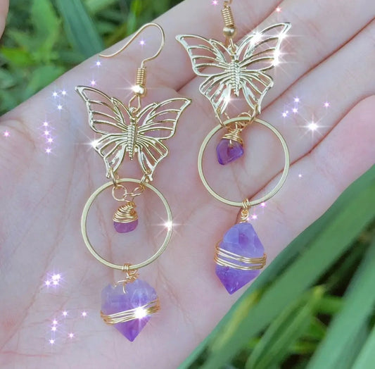 Butterfly of Wisdom Earrings